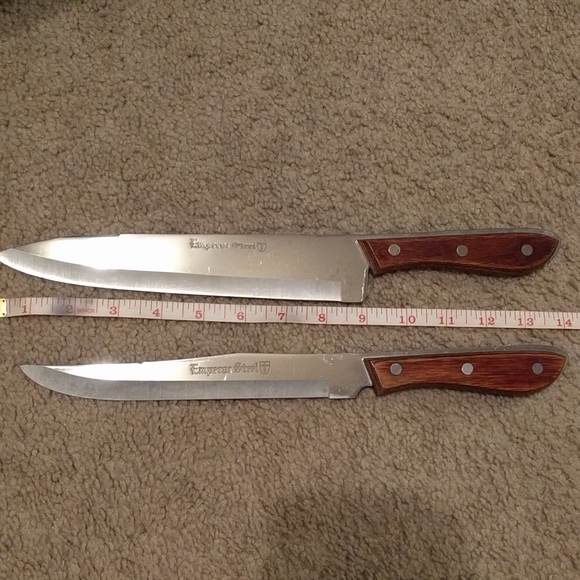 Two Emperor Steel Knives - Picture 1 of 7